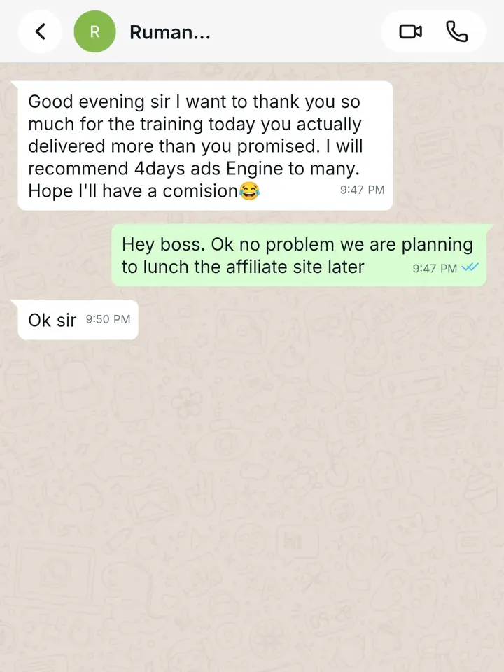 Student recommendation feedback